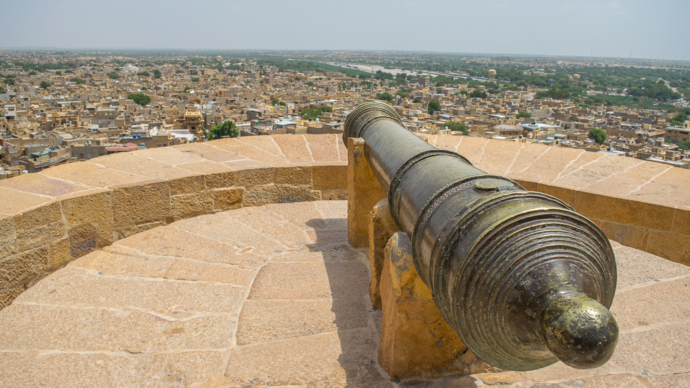 City of Jaisalmer fom Sonar Quila cropped