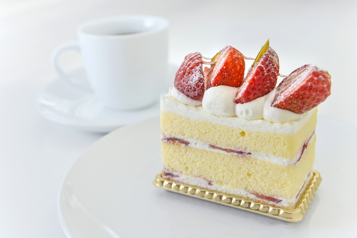 Classical Japanese Christmas Cake: strawberry shortcake