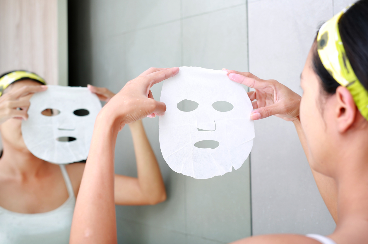 paper face masks beauty