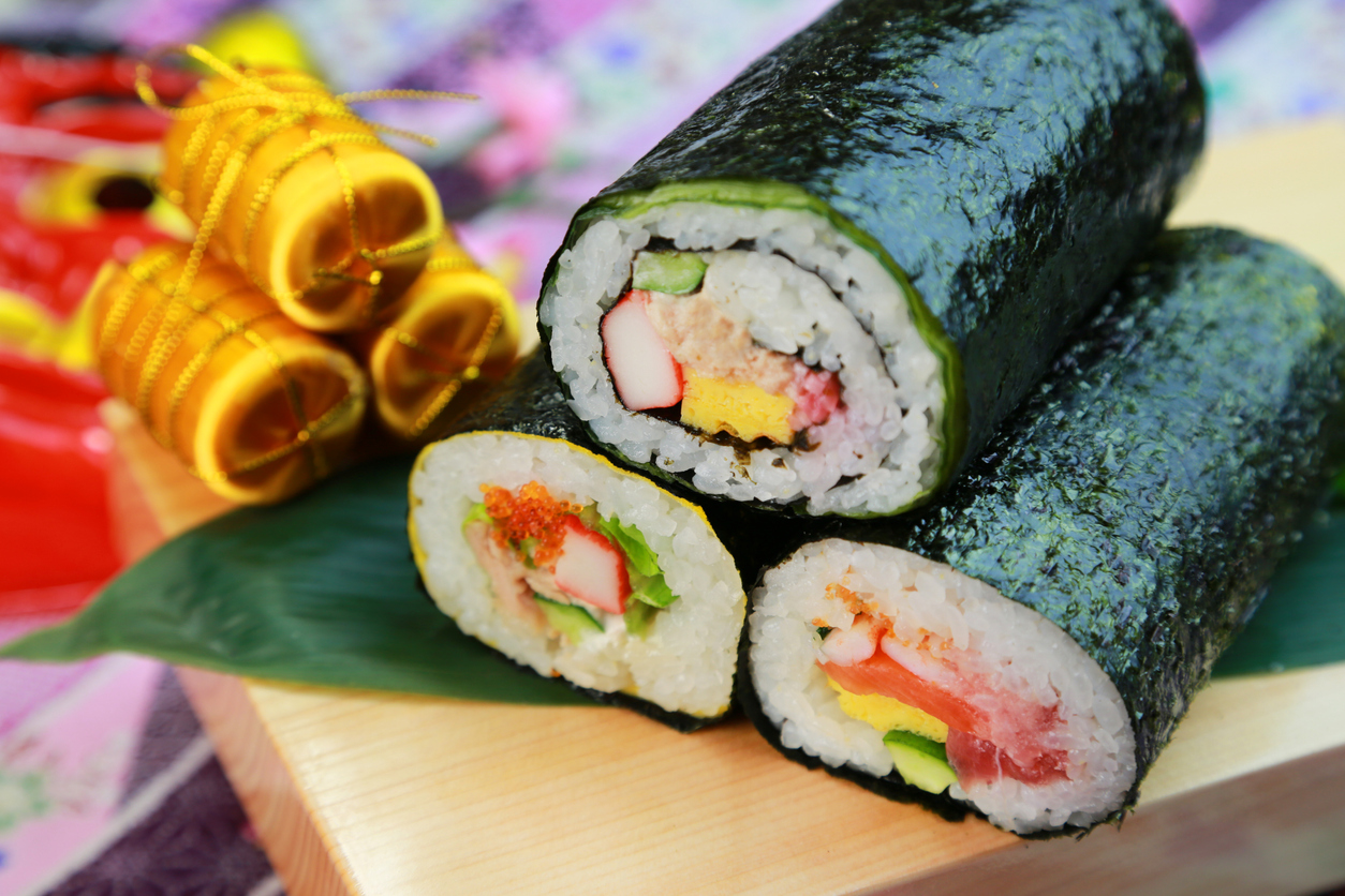 Ehomaki Sushi Roll Savvy Tokyo