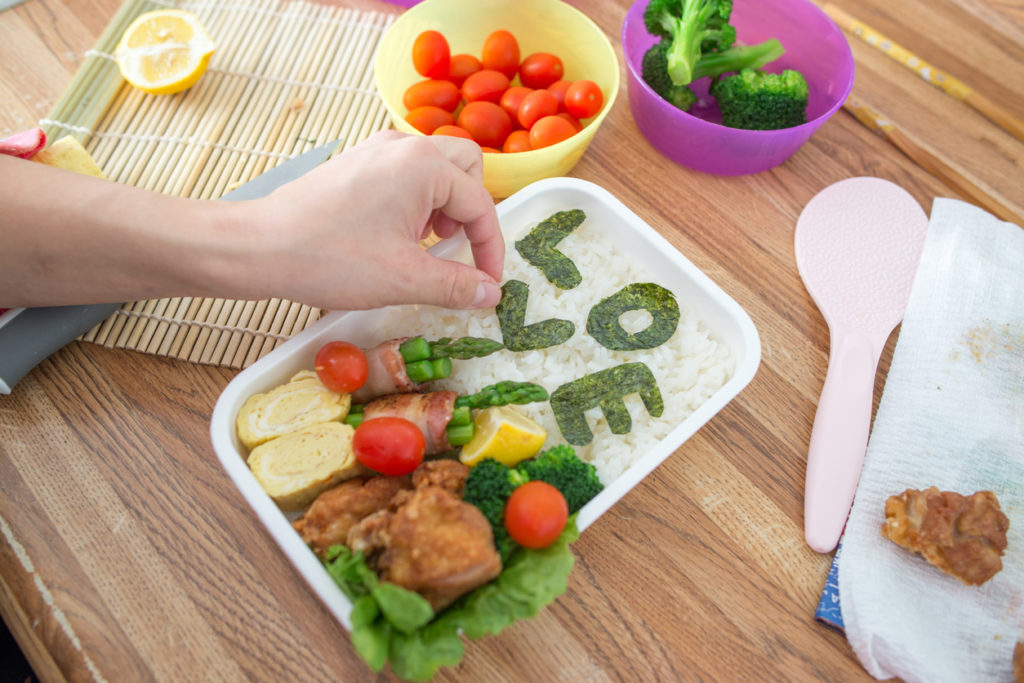 How to Make Hello Kitty Bento Lunch Box (Kyaraben Recipe), OCHIKERON