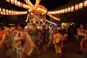 Sugamo Bon Odori Festival in Tokyo, Japan