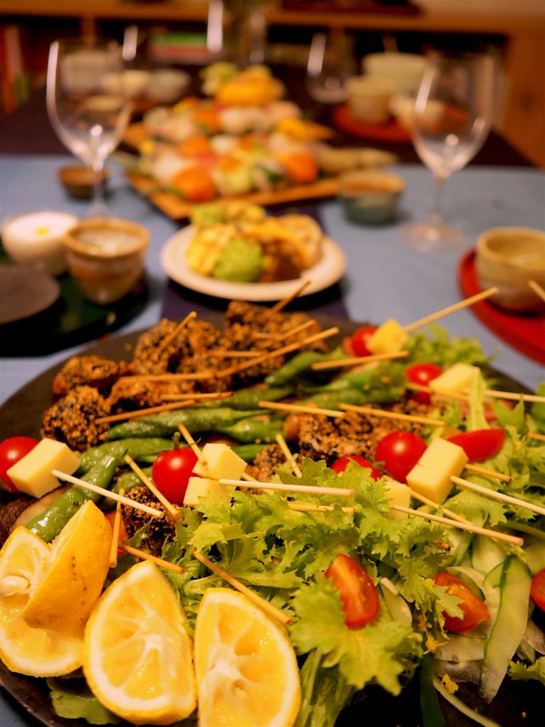 Seasonal veggies on display at my Tadaku – with locals dining course experience