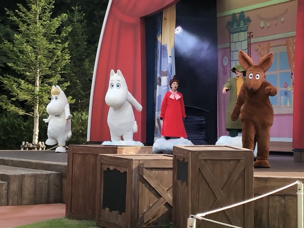 Moomin and friends