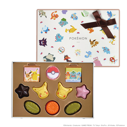 Pokemon chocolate set available at Tokyu Hands
