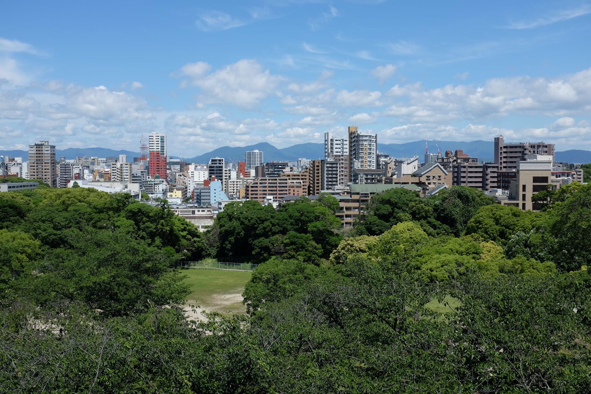City view of Fukuoka