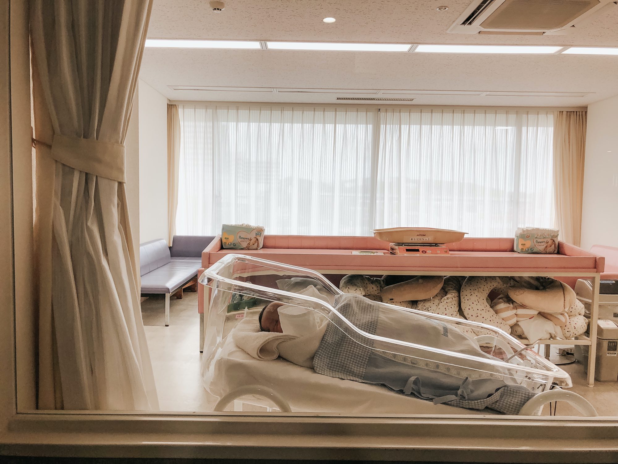 Giving Birth In Japan: newborn baby