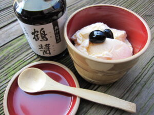 A pleasant surprise: Who would’ve thought that vanilla ice cream topped with soy sauce could be that good?