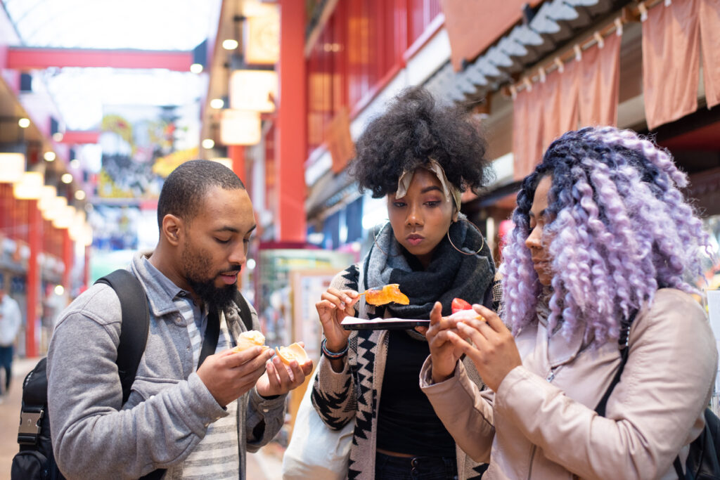 Food & Shopping Streets Japanese Street Food