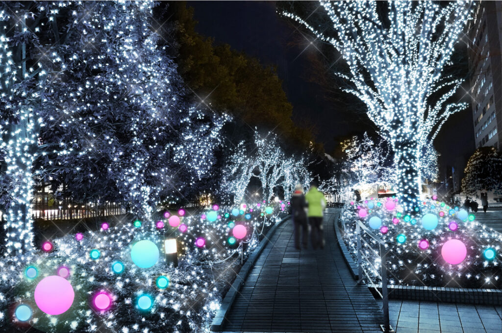 Shinjuku Southern Terrace's Twinkle Color Christmas