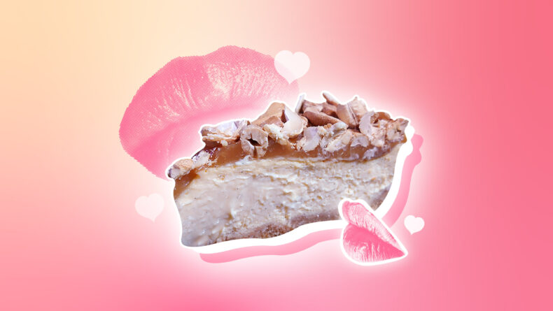 Celebrate With A Nutty Valentine's Cheesecake