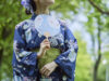 woman kimono japan