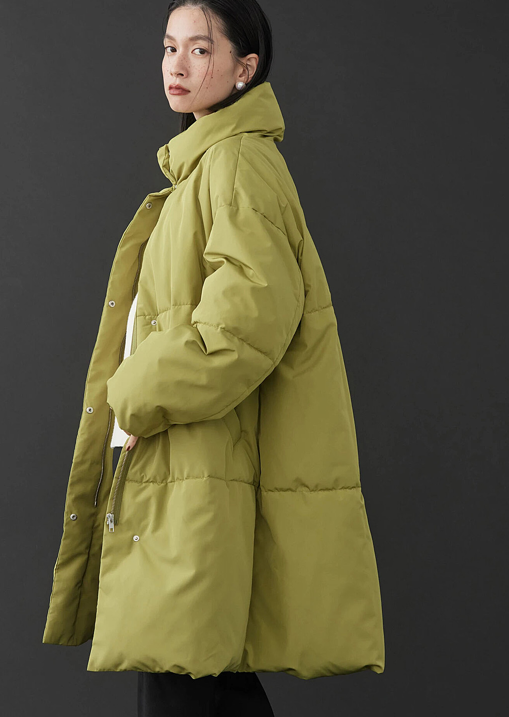 Warm-High-Neck-Cotton-Coat-by-American-Holic_1 - Savvy Tokyo