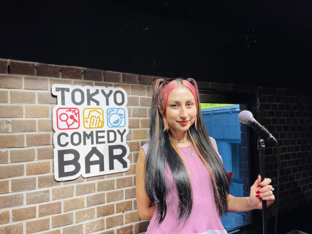 Yurie Collins Navigates Tokyo's Comedy Scene with Wit