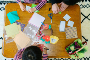 Family folding origami