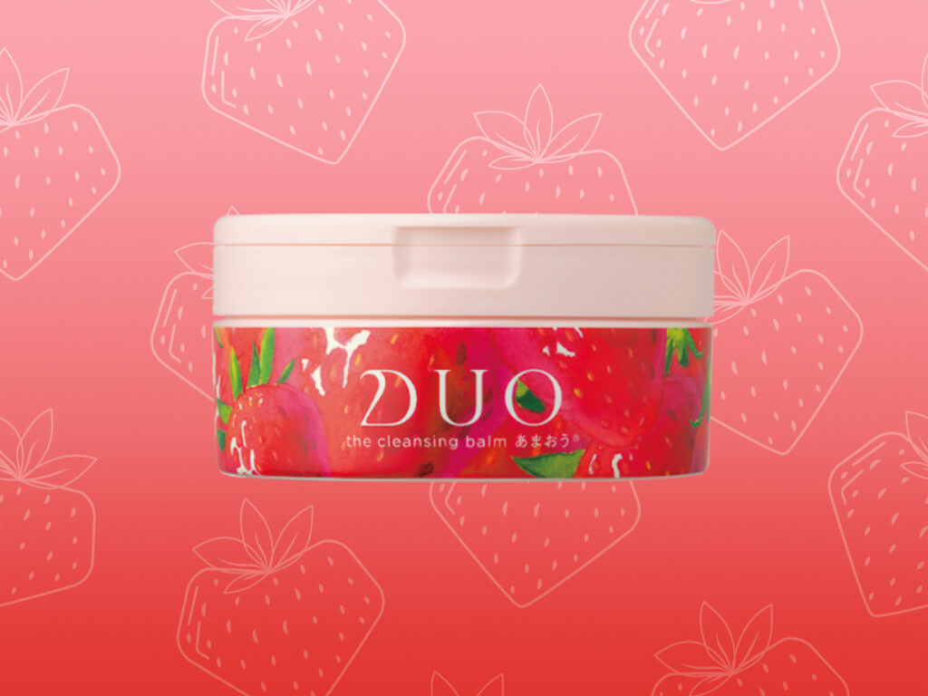Duo The Cleansing Balm Amaou Strawberry: Unique Strawberry Season in Tokyo