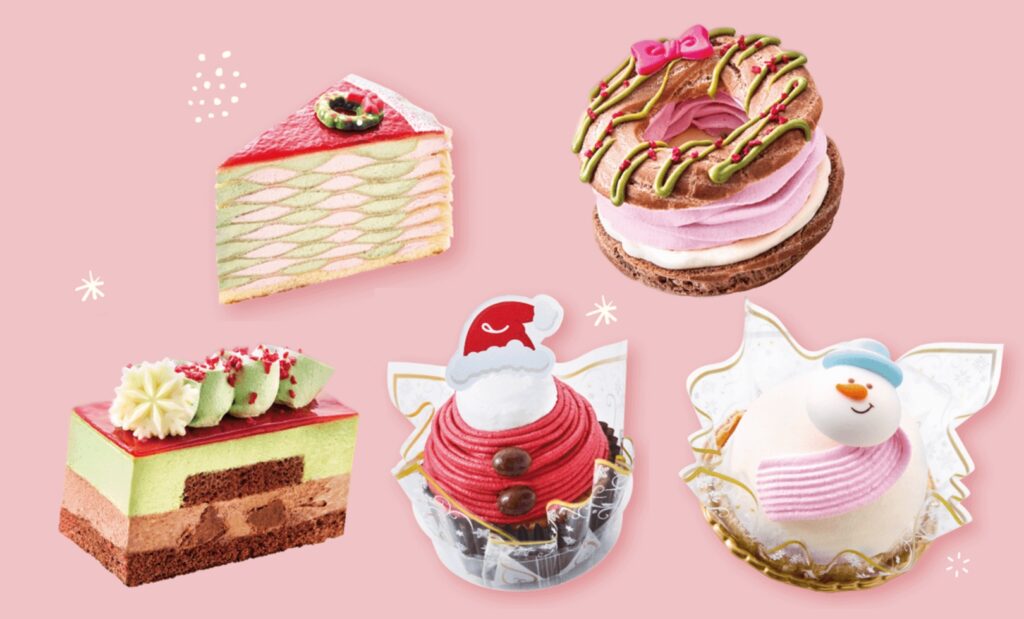 Fujiya: Christmas Mini Cakes Christmas Cakes Stollen Tokyo