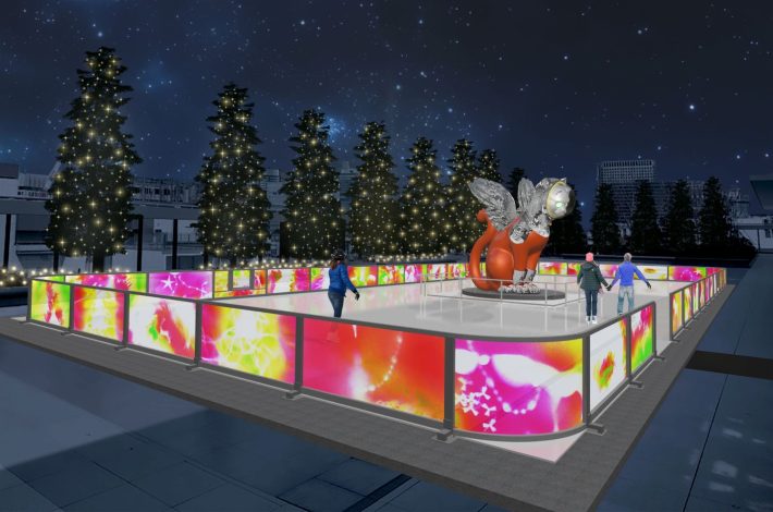 Rooftop Star Skating Rink 2024