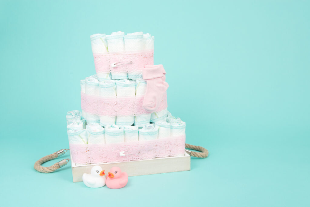 A Diaper Cake